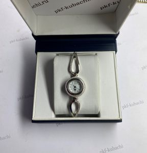 Часы серебряные с браслетом - 0503